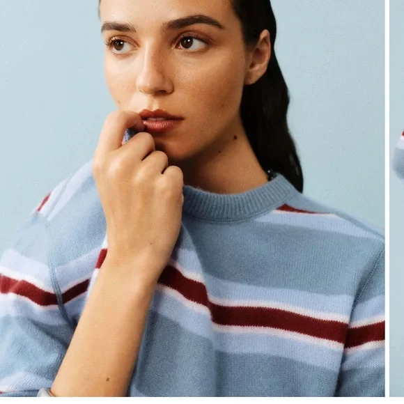 Reformation Cashmere boyfriend sweater NWT - Picture 3 of 7